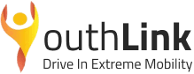 YouthLink logo with white text